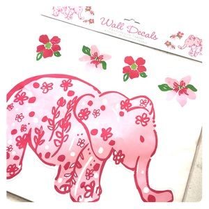Lilly Pulitzer Elephant Wall Decal